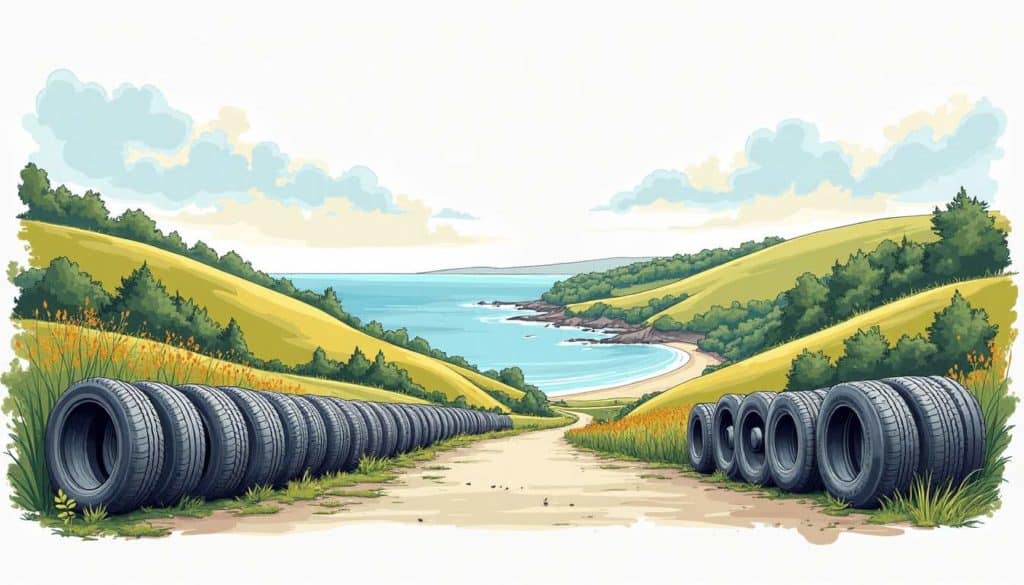 A scenic view of holmestrand featuring a vibrant landscape with rolling hills